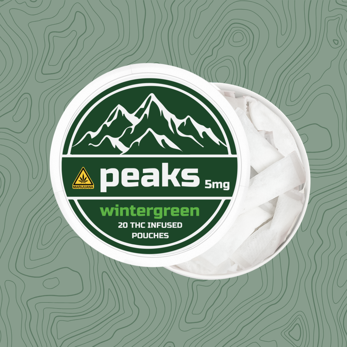 Wintergreen 5mg THC Pouches