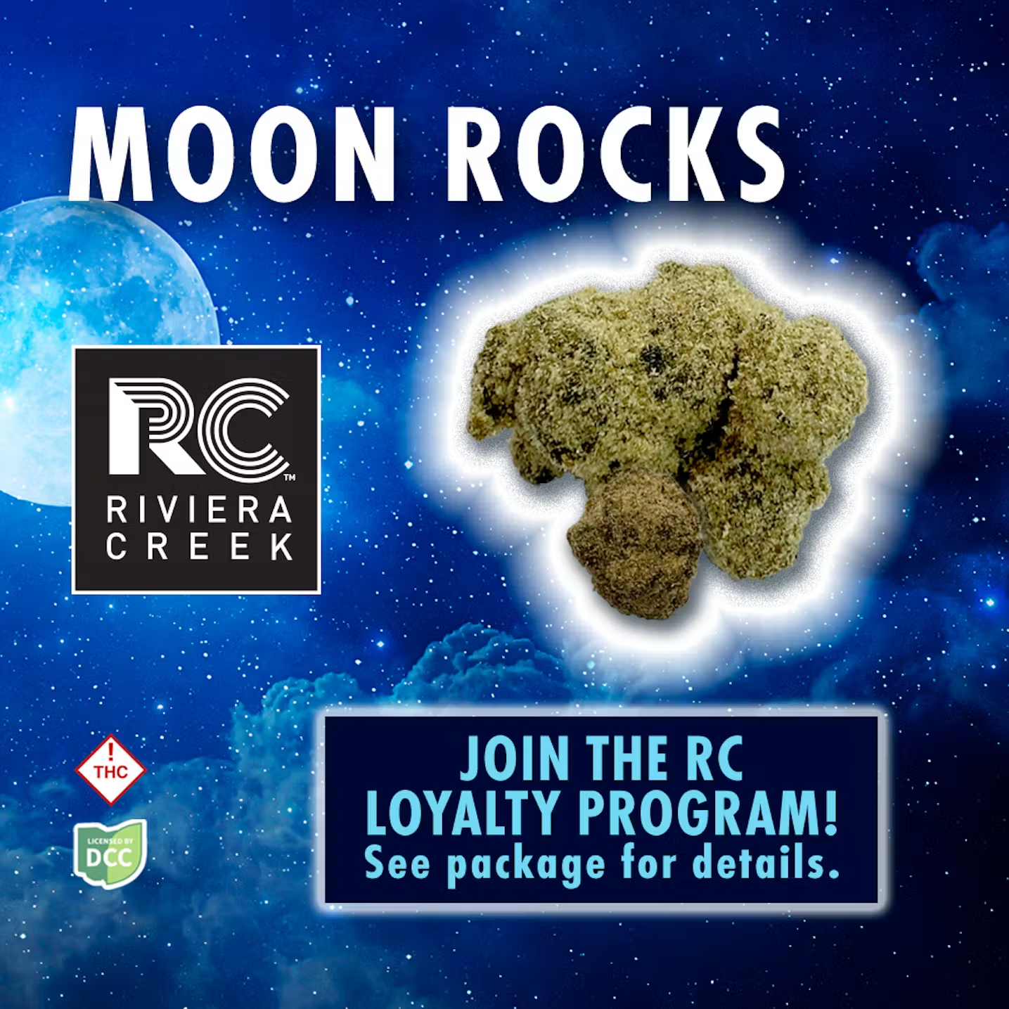 Riviera Creek | 1G Moon Rocks