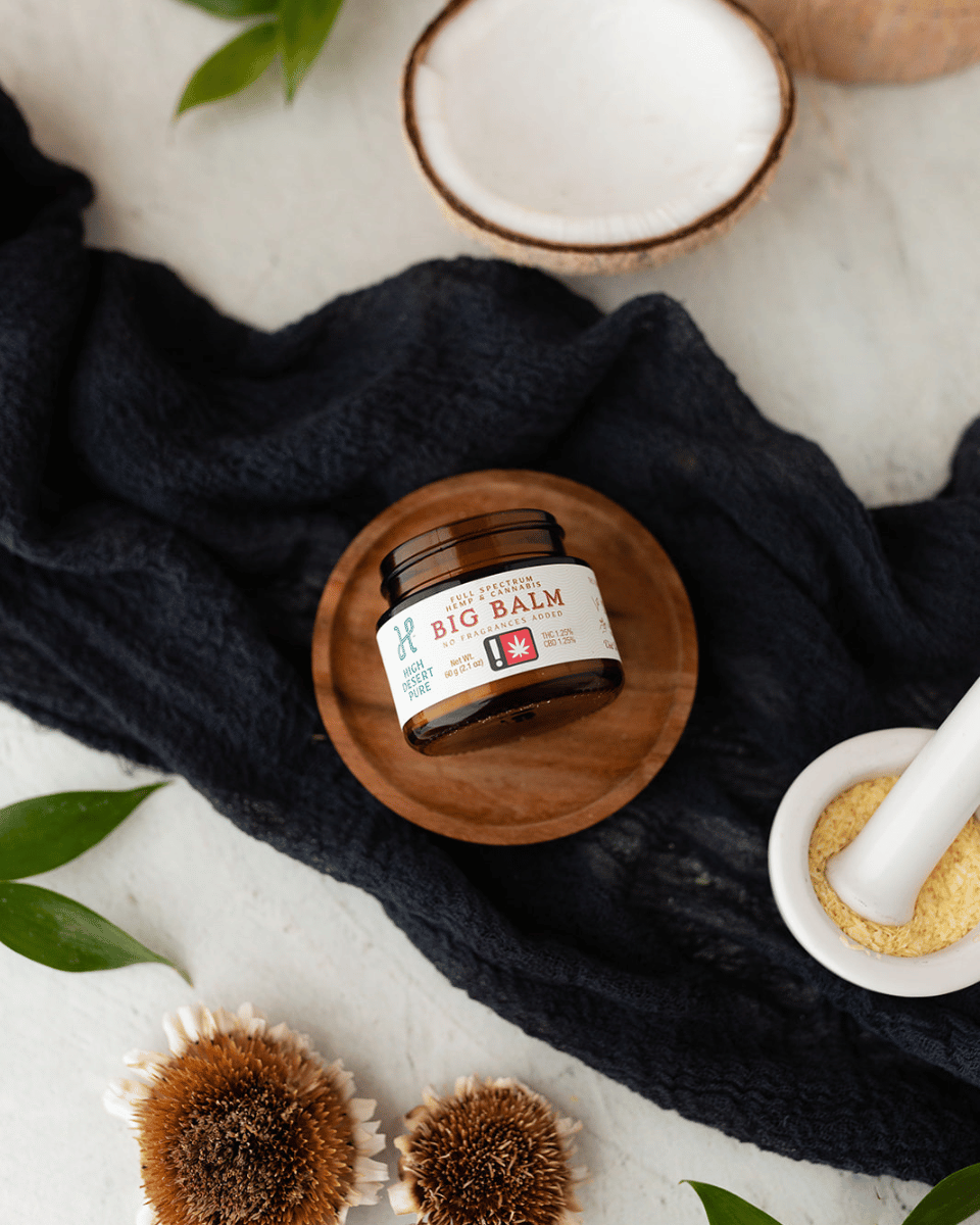 High Desert Pure | 1:1:1 THC:CBD:CBG POLAR FLARE BIG BALM | 60g