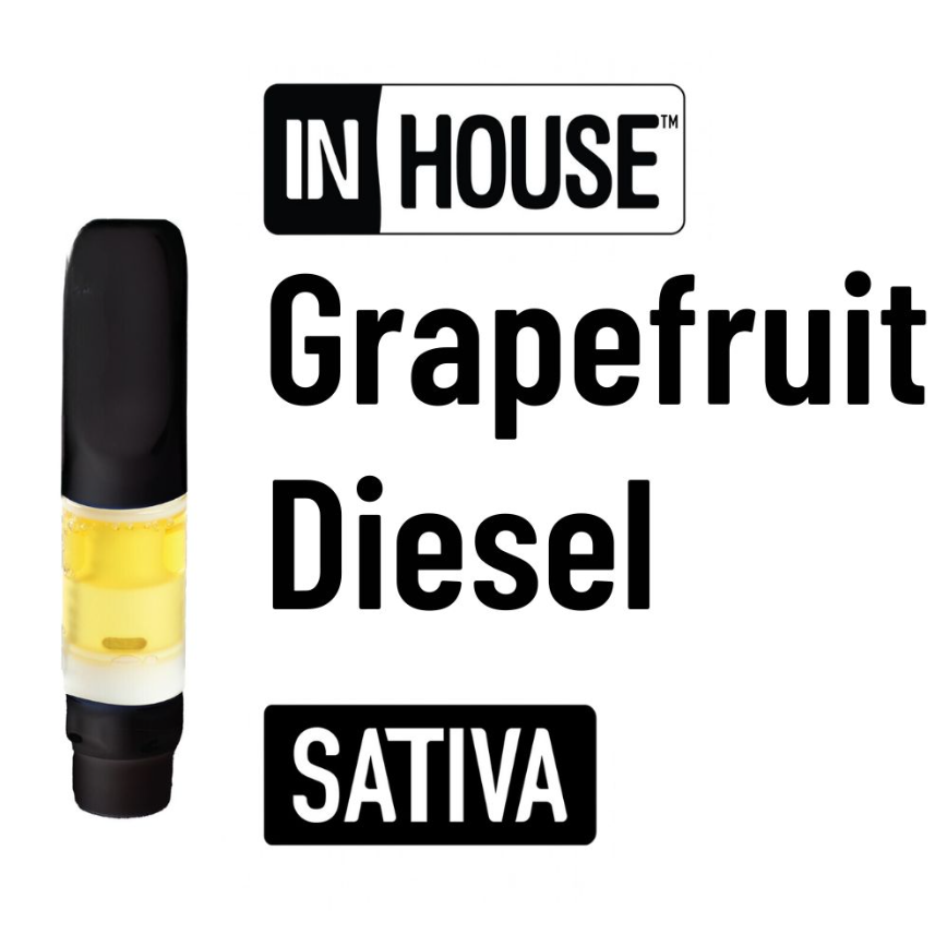 In House - Grapefruit Diesel - 510 Cartridge - 1g