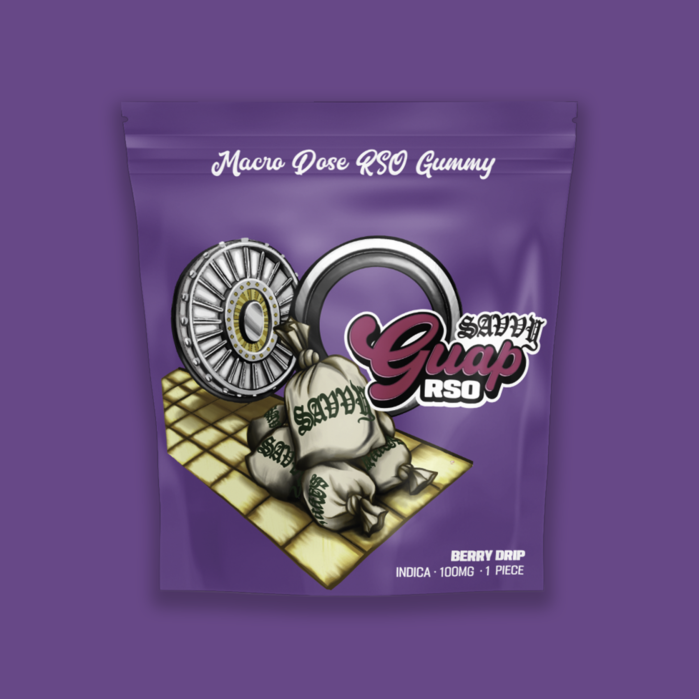 Savvy RSO Berry Drip Gummy | 100mg