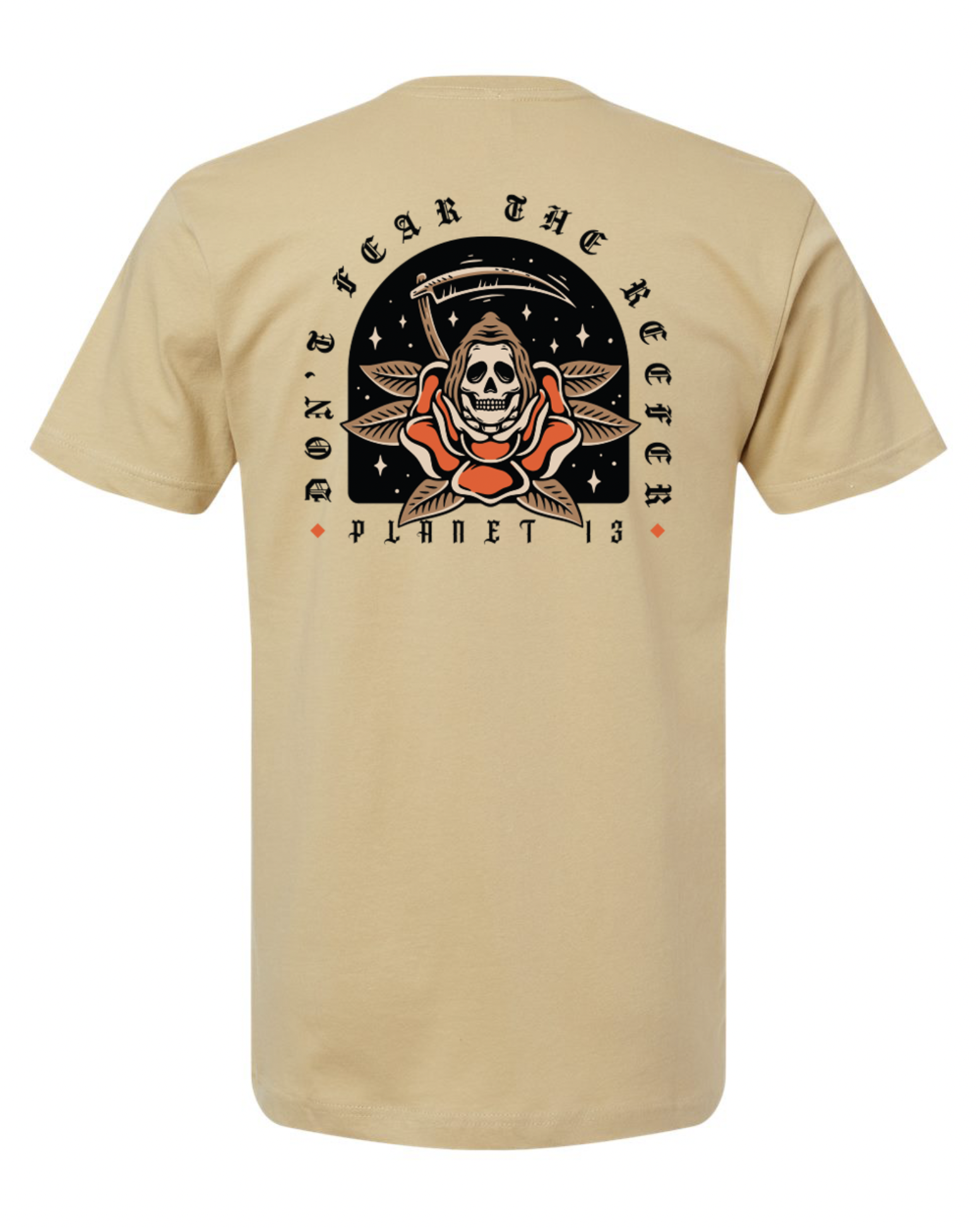 Latte Dont Fear The Reefer Tee Large