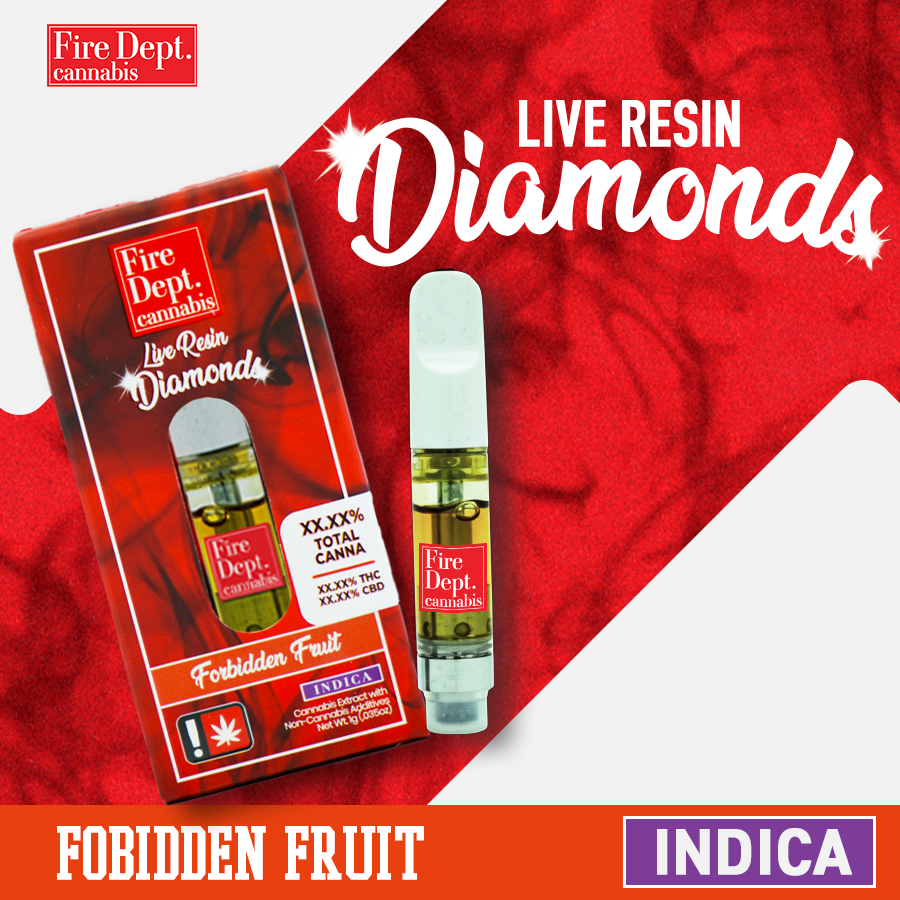 Fire Dept. Cannabis: Forbidden Fruit Flavored - - Fire Dept