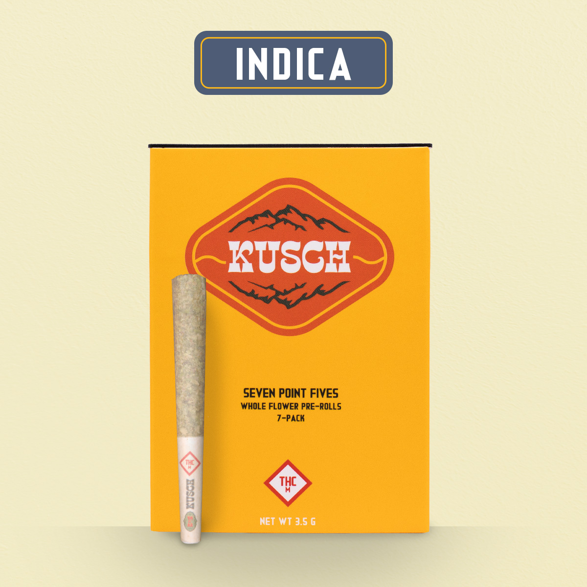 Kusch: Pre-Roll Pack | Slurricane x Gastro Pop | 0.5g ea | 7pk