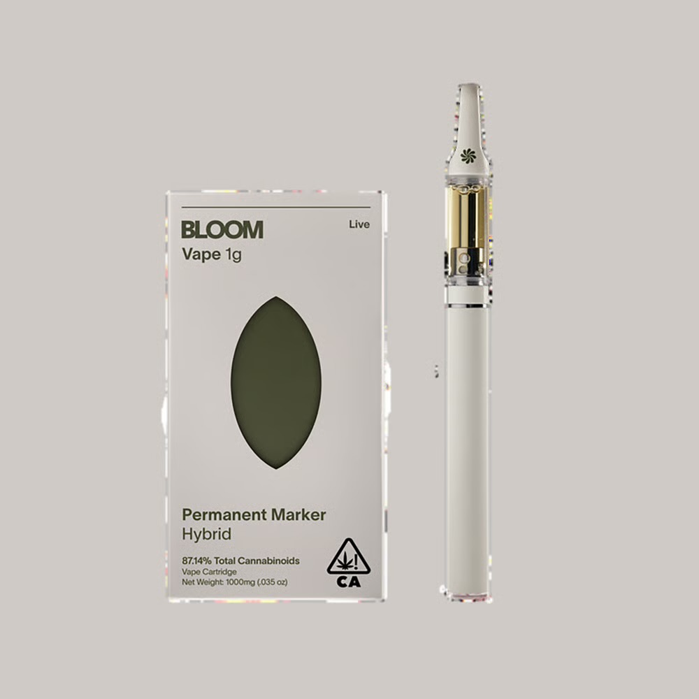 Permanent Marker Live CDT Distillate Cartridge: 1g