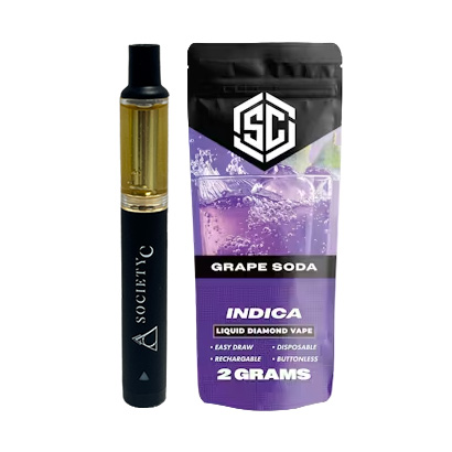 Society C | 2g Disposable Vape | Grape Soda