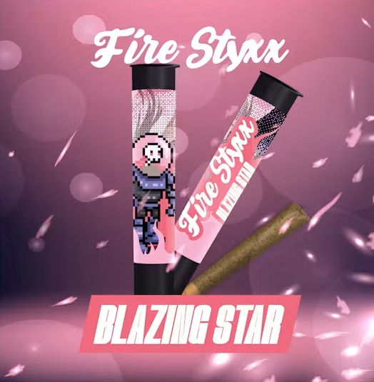 Fire Styxx Infused Pre Roll - Blazing Star