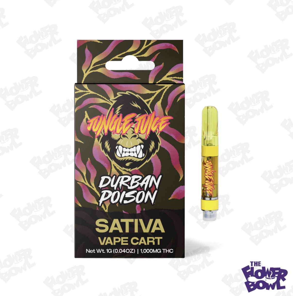 Jungle Juice: Durban Poison (S) 1G Cart
