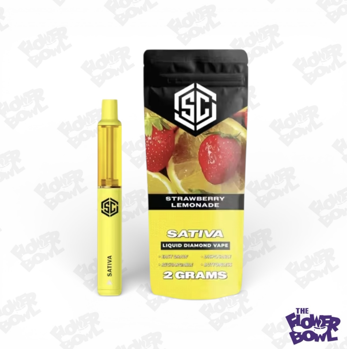 Society C: Strawberry Lemonade 2G Liquid Diamond Disposable