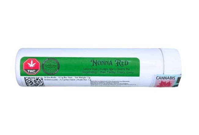 Cappellano Cannabis : Nonna Red Pre Rolls (10pk)