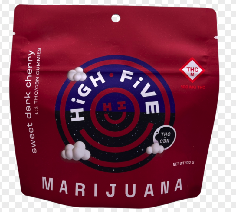 1 : 1 THC/CBN Sweet Dark Cherry 100mg