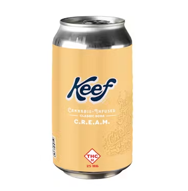 Keef - Cream Soda - 100mg Infused Soda