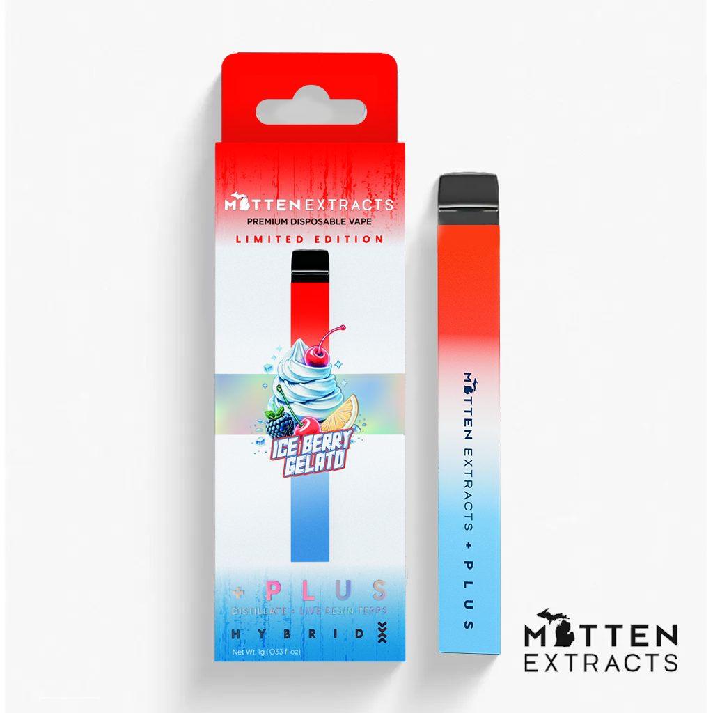 Ice Berry Gelato +PLUS Disposable | 1G