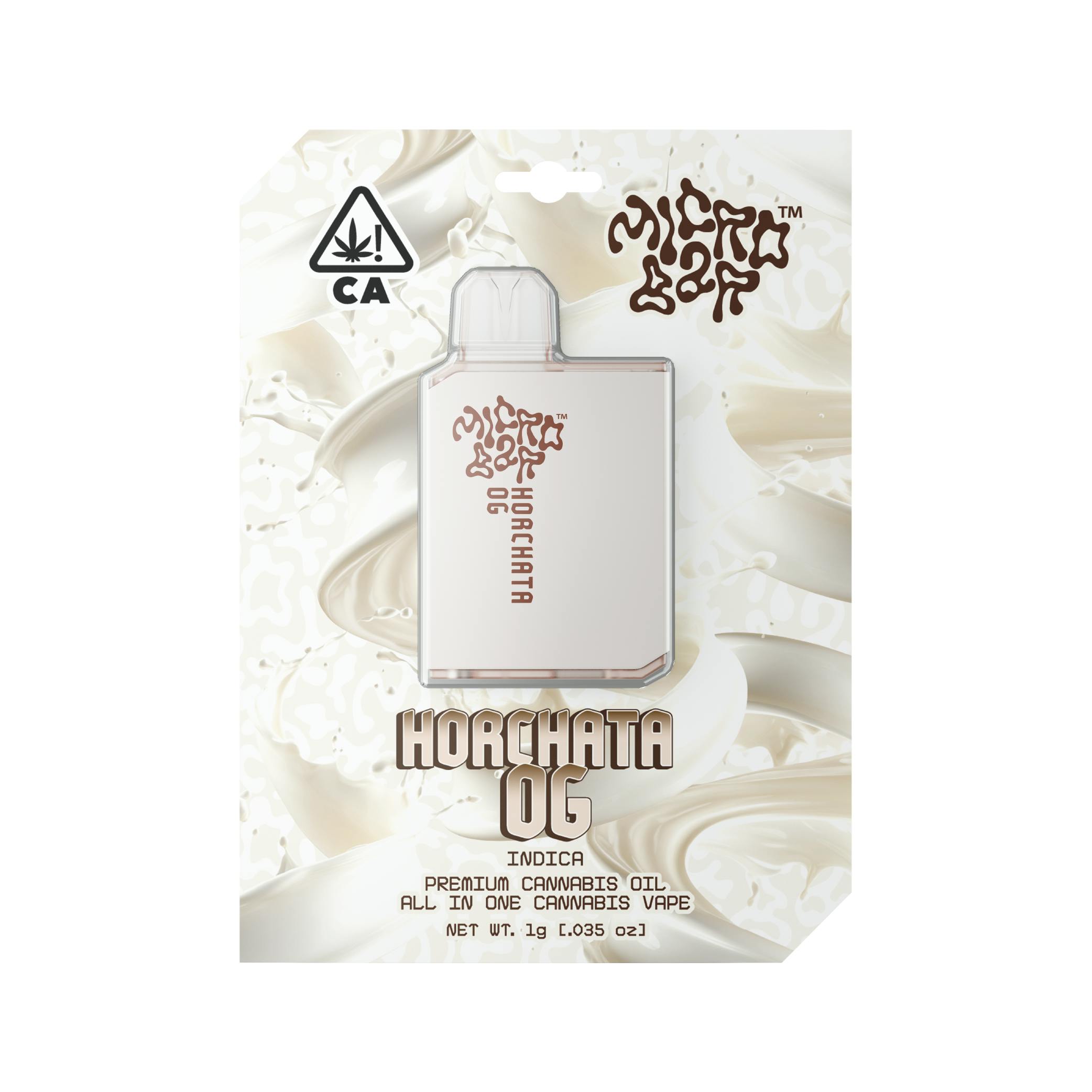 Horchata OG Micro Bar Disposable | 1g (DOH)