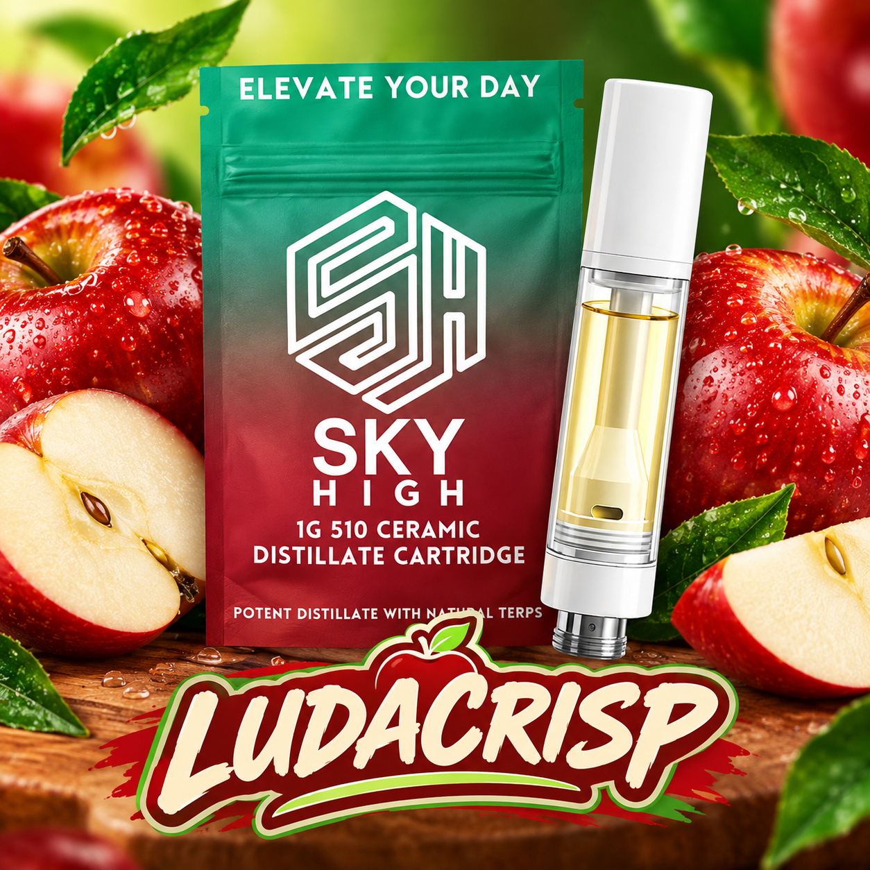 SkyHigh - Ludacrisp - Vape Cartridge - 1g