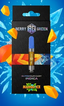 Berry Green - 1g Cart - Mango Ice