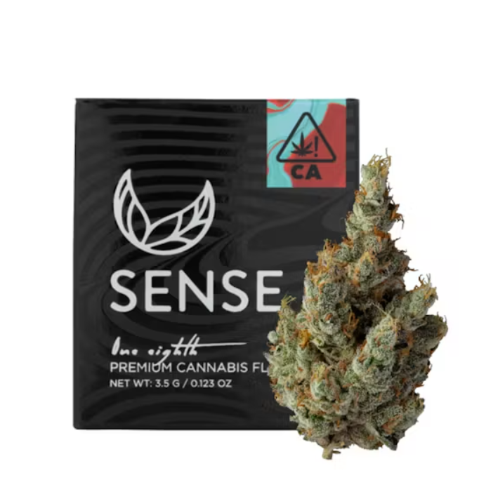 Sense Grown Premium Cannabis: Bubblegum (Cross Unknown) Indoor 3.5G - 1/8oz