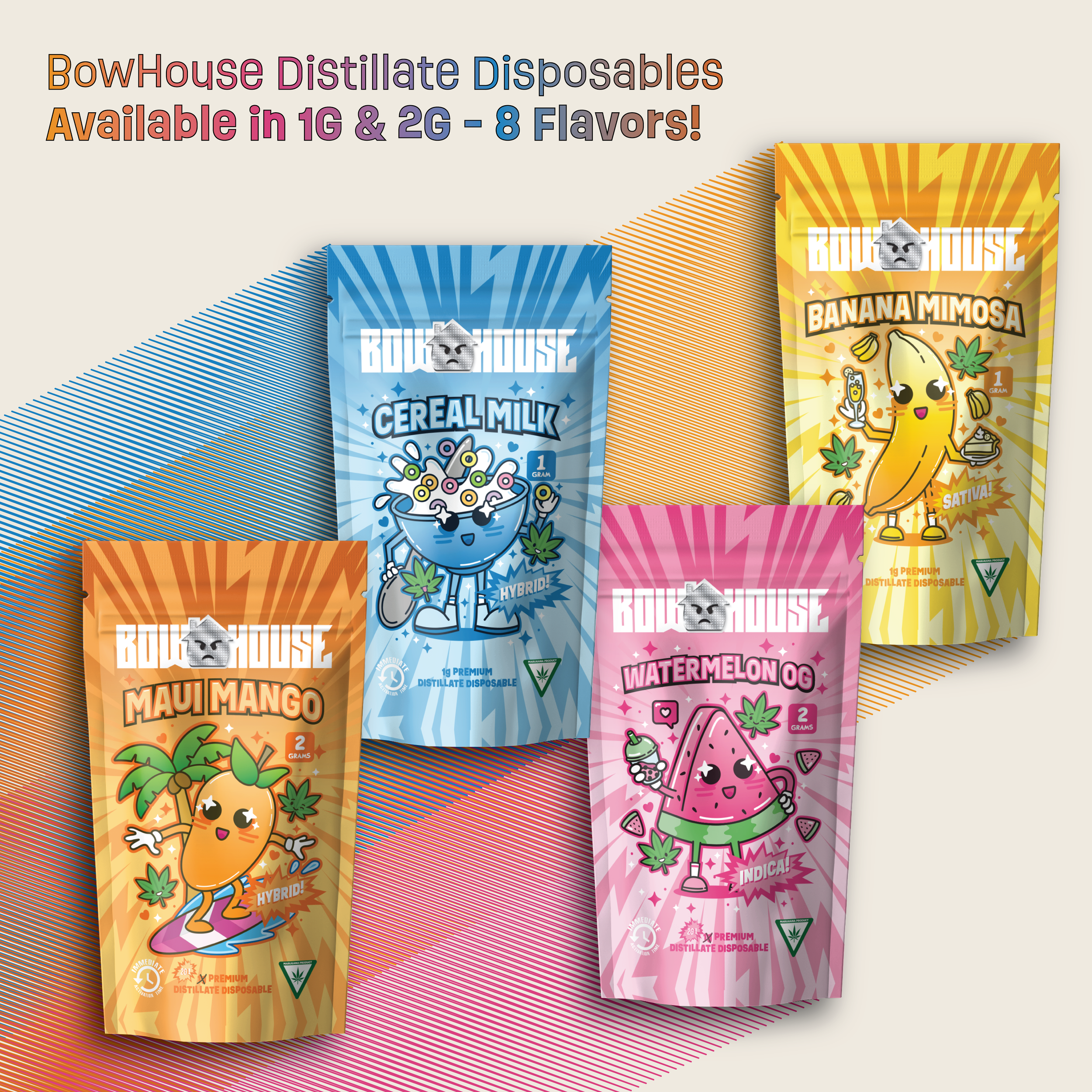 Bow House Maui Mango Disposable 2g