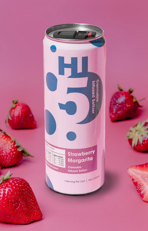 Seltzer | Strawberry Magarita 20mg Per Can | 4pk