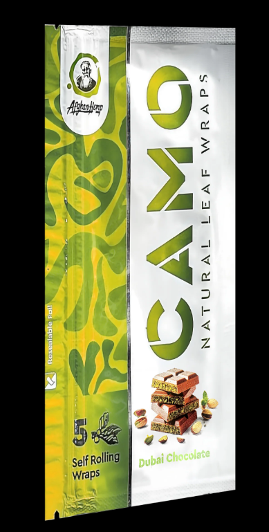 Camo - Dubai Chocolate - 5pk - Hemp Wraps
