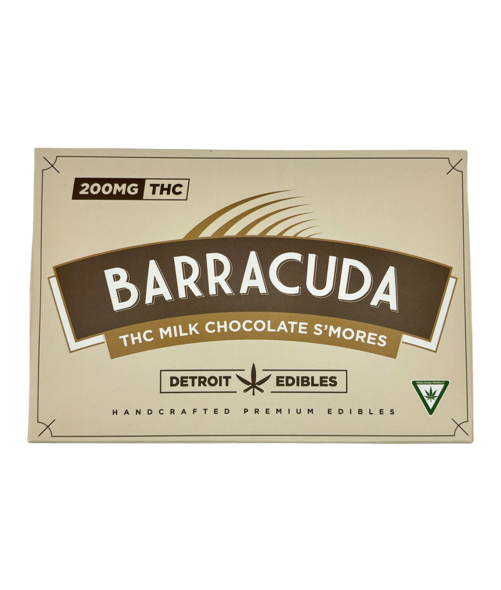 BARRACUDA BAR | MILK CHOCOLATE S'MORES | 200MG