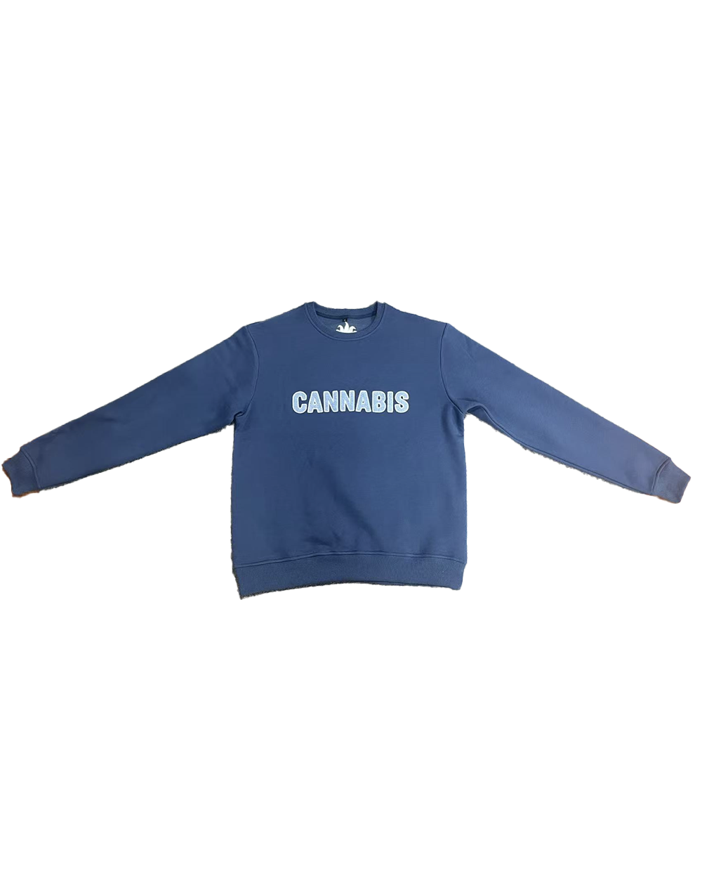 Cannabis Sweater Blue