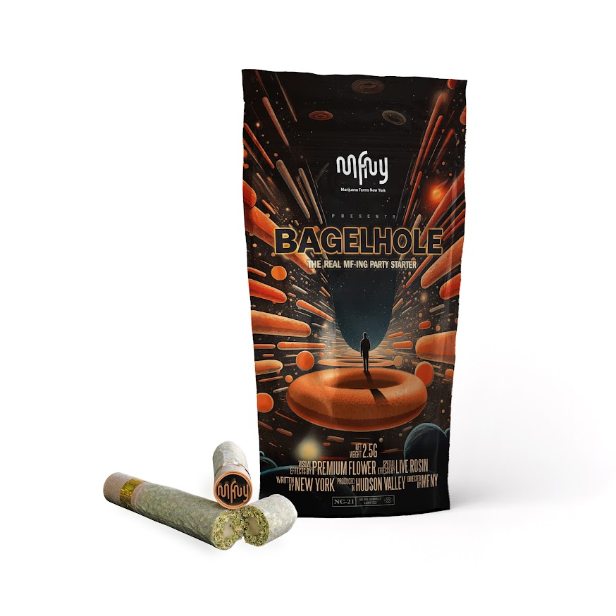 MFNY | Honey Banana x Honey Banana (S) | Live Resin Bagel Hole | Pre-roll | 2.5g