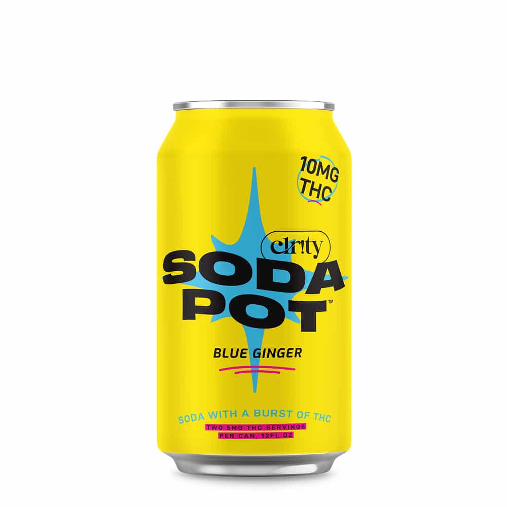 Soda Pot - Blue Ginger - 10mg THC