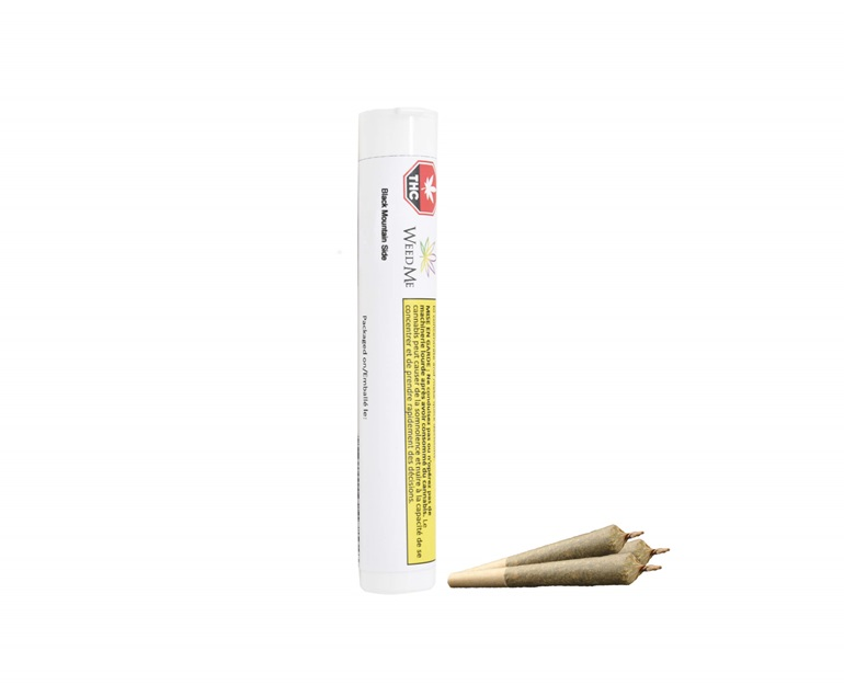 WEED ME BLACK MOUNTAIN SIDE (S) PRE-ROLL - 0.5G X 3