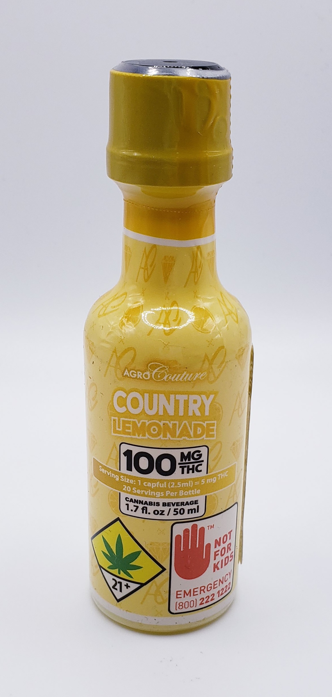 Country Lemonade Shot 100mg Agro Couture