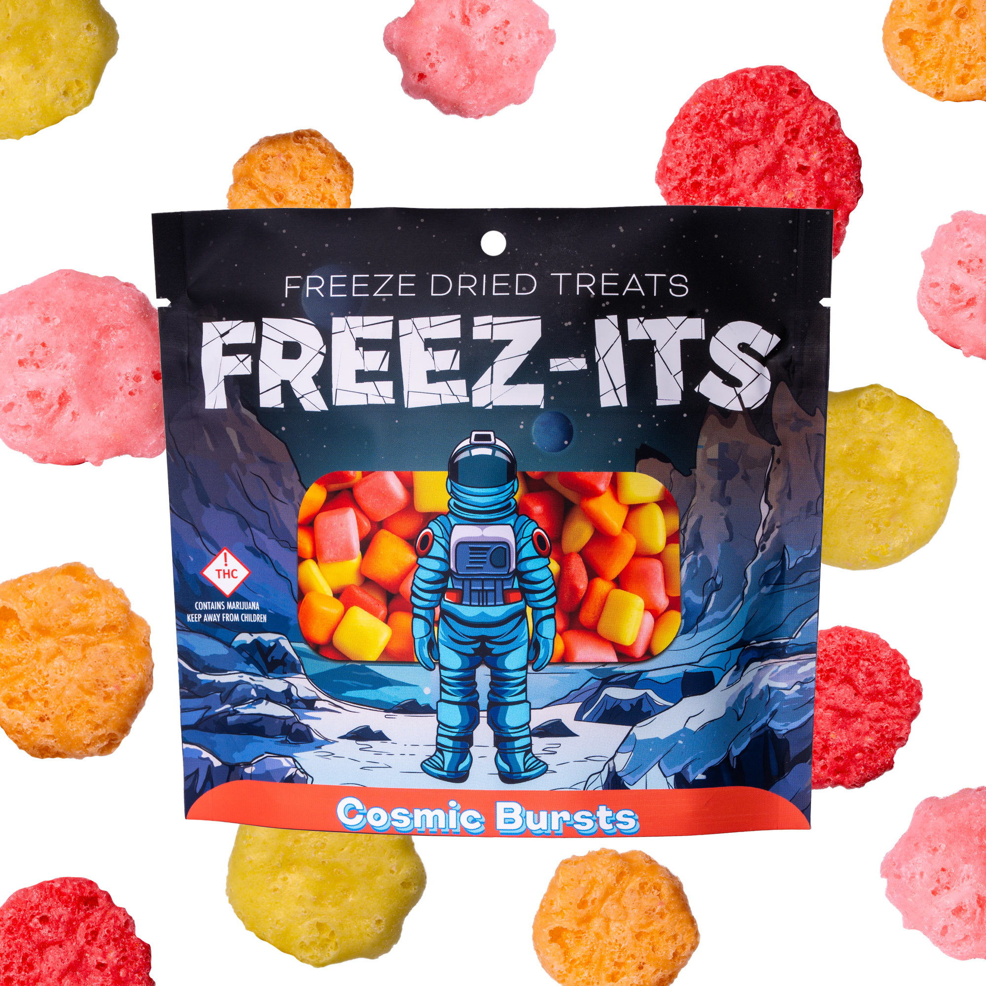Cosmic Bursts Freez Its