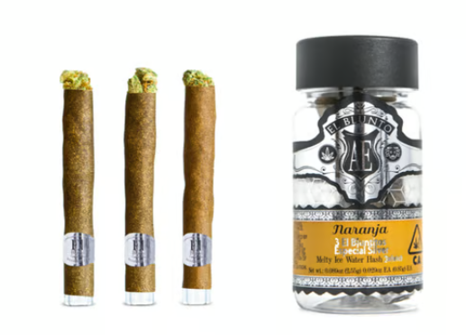 Bluntito Silver Naranja .85g 3pk