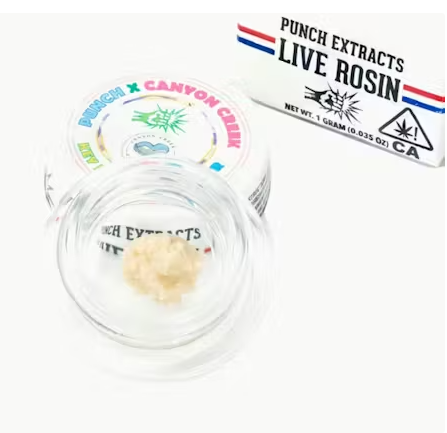 Punch Extracts KeyLime OZ Tier 4 Live Rosin Badder