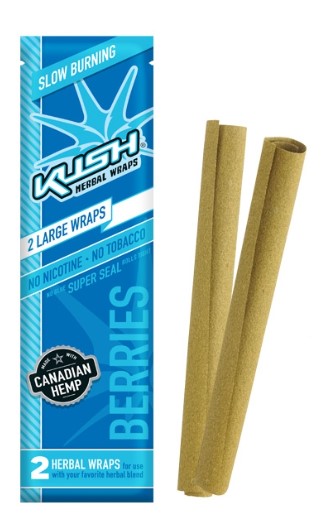 Berries Herbal Hemp Wrap | 2 Sheets