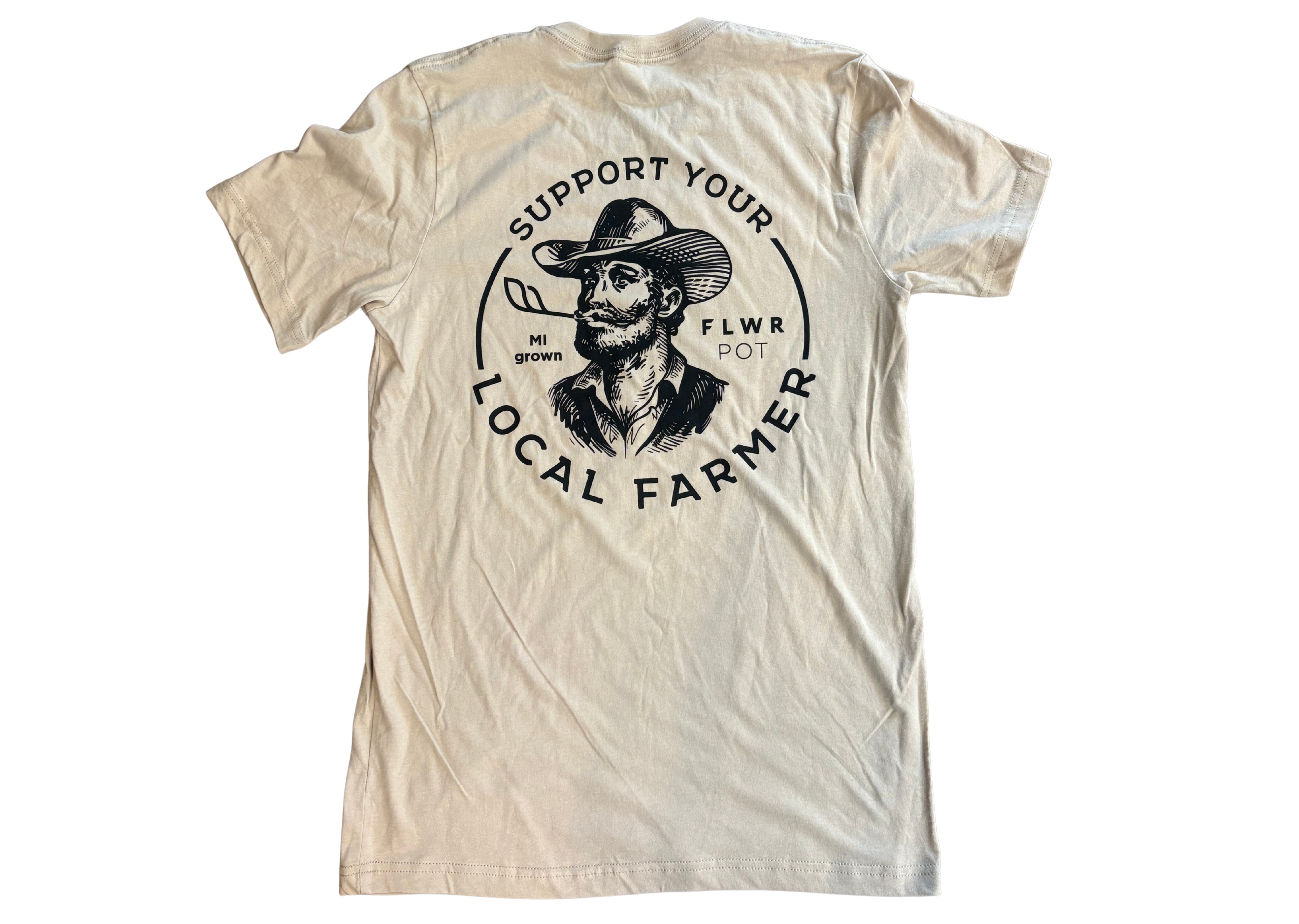 North Coast | FLWRpot T-Shirt Tan