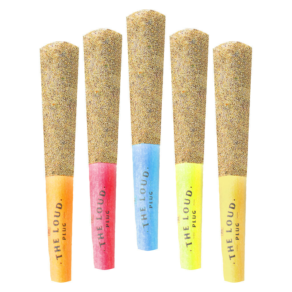 The Loud Plug - Drippyz Variety Pack Infused Pre-Roll - Hybrid - 5x0.5g