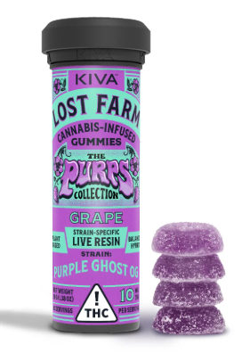 (79668) 100mg Grape Live Resin Gummies