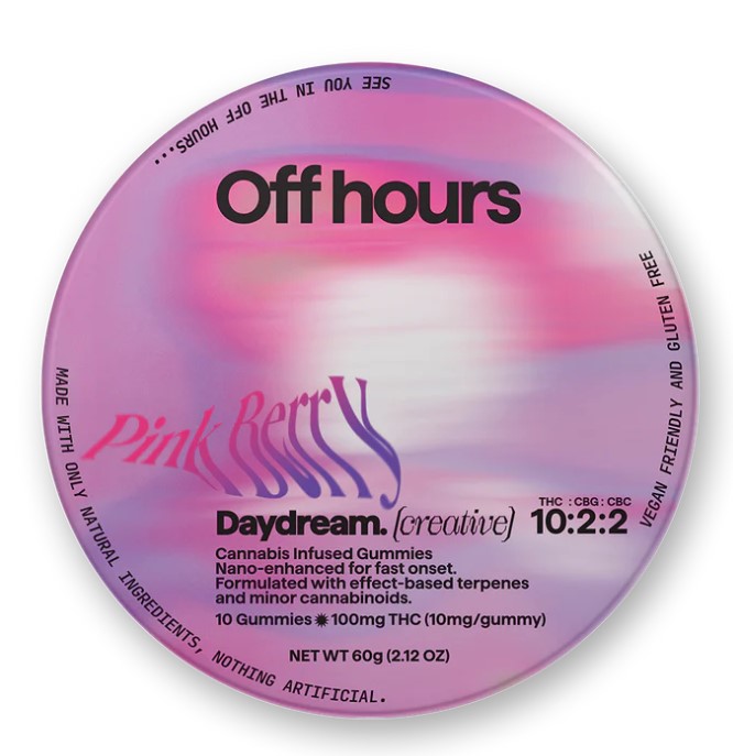 Daydream | Pink Berry Gummies | 10 pk 100mg