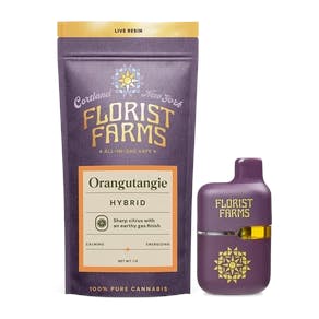 Florist Farms | Orangeutangie | Live Resin Vape