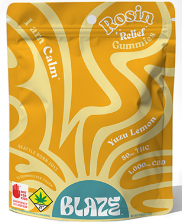 Blaze - CBD 50:1 Yuzu Lemon Gummy 10pk 1050mg
