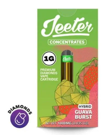 Jeeter Guava Burst Hybrid Liquid Diamond Vape Cart