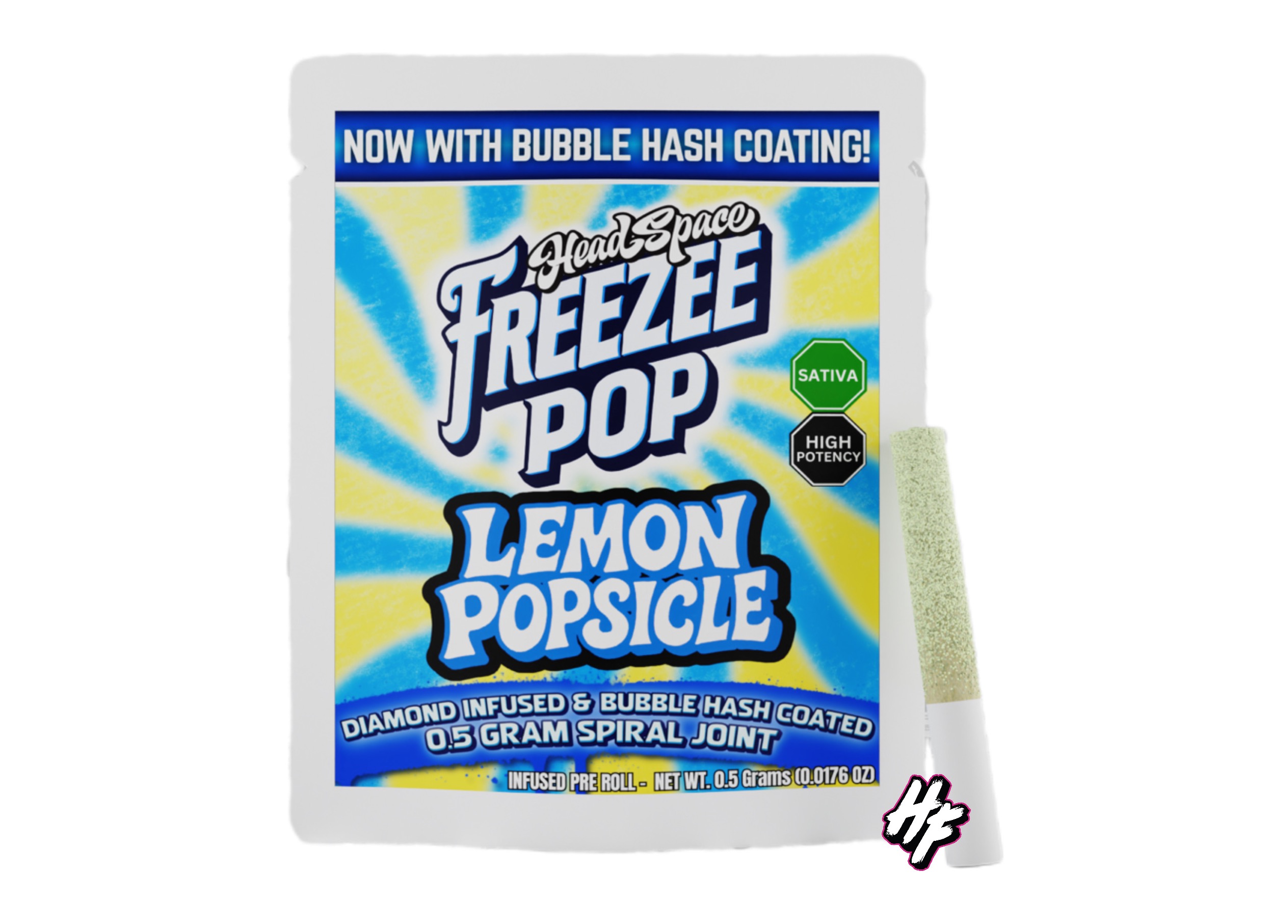Freezee Pop Lemon Popsicle Infused Preroll