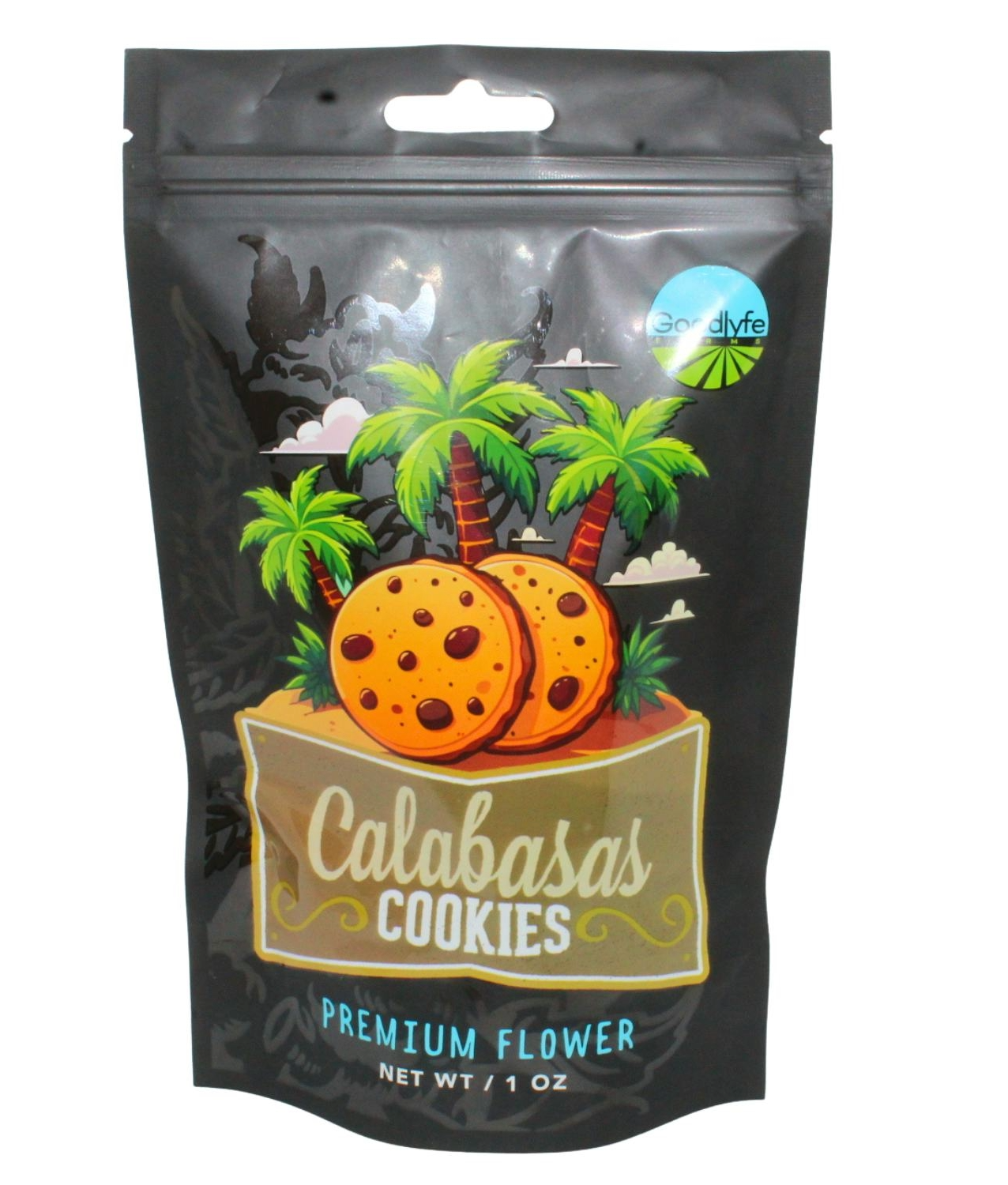 Goodlyfe Farms Pre Packed 1oz Flower - Calabasas Cookie