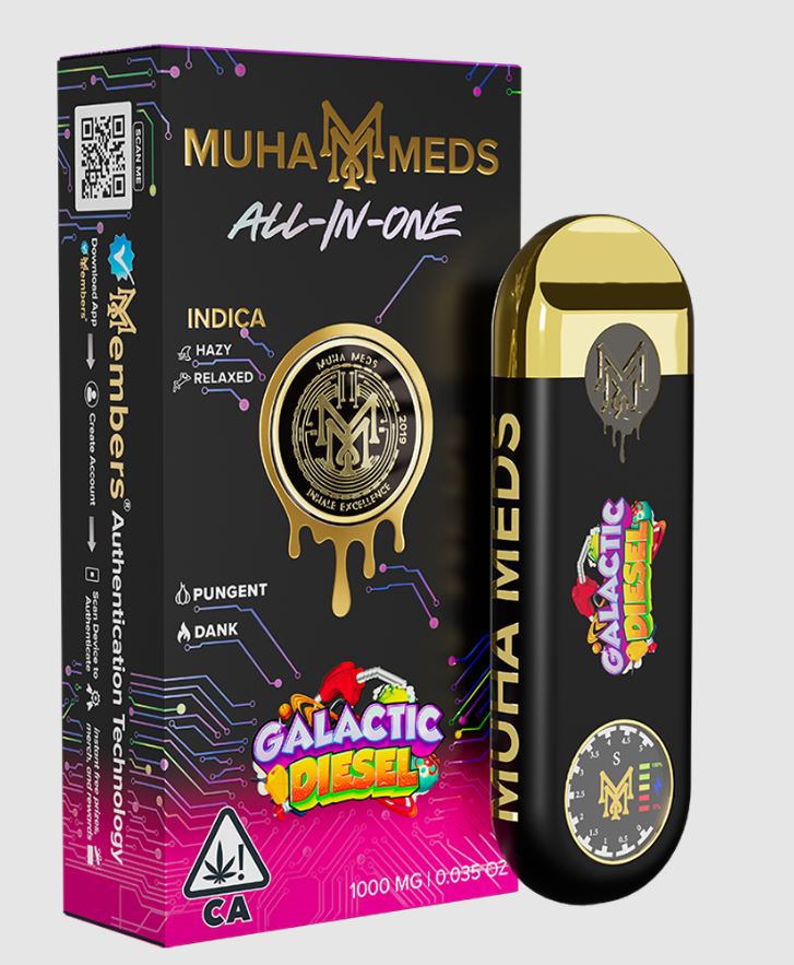 Disposable | Galactic Diesel | 2g | Muha Meds