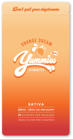(93482) 1:1 100mg Orange Dream Gummies