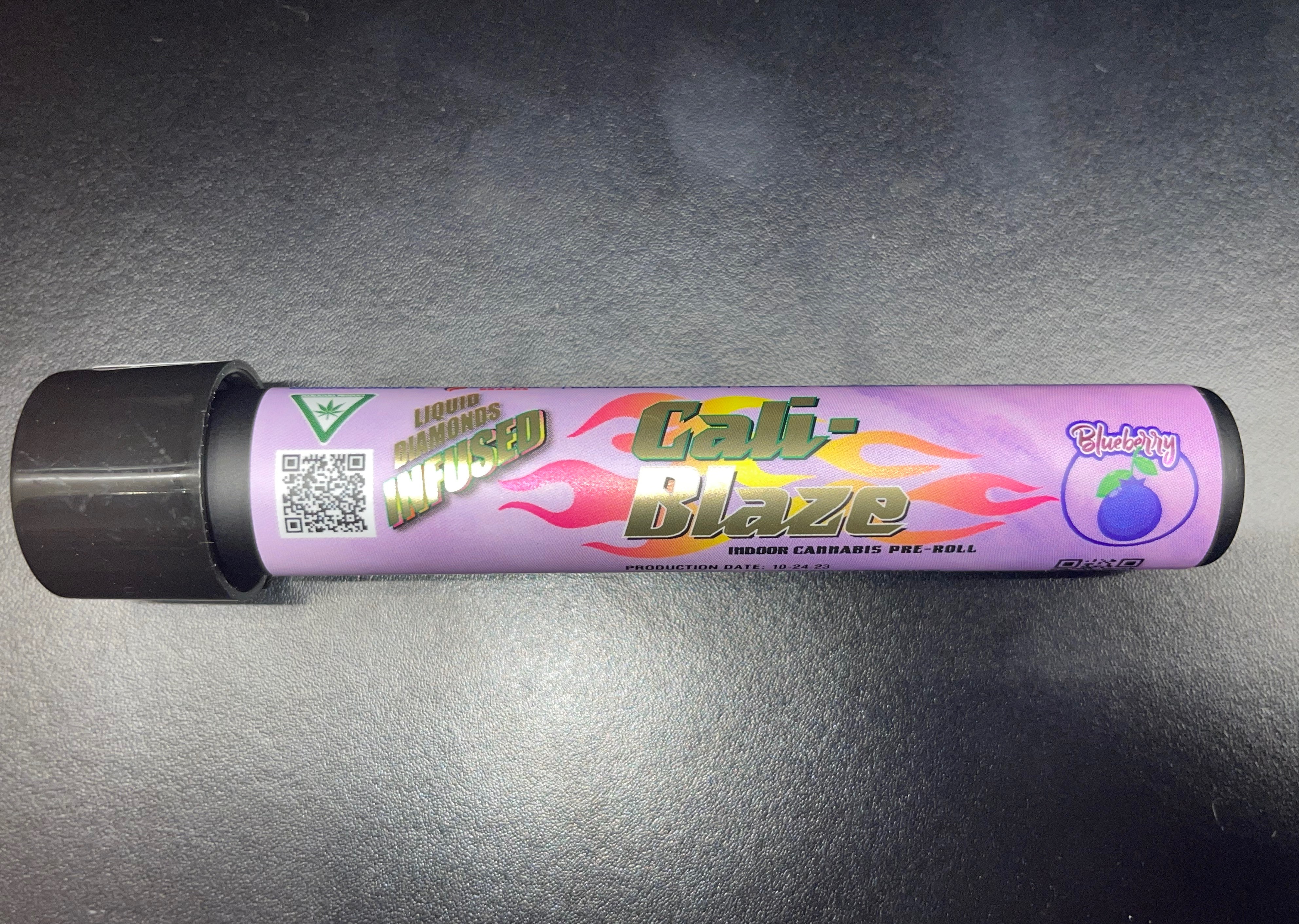 Cali-Blaze - Infused Pre-Roll - Blueberry