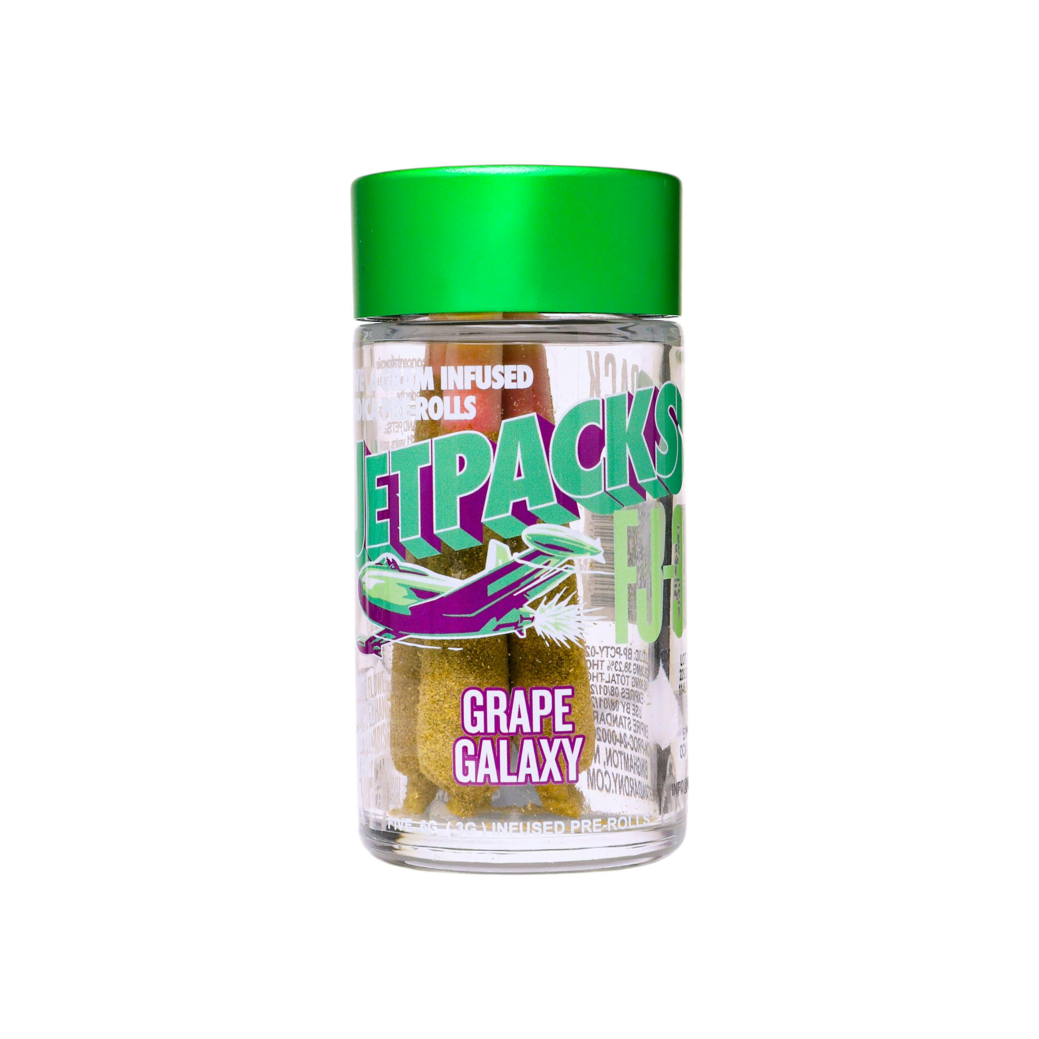 Jetpacks | Grape Galaxy | FJ-3 | Infused Pre-Roll 5pk