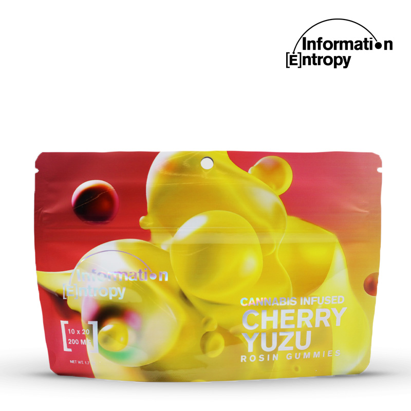 Information Entropy Cherry Yuzu Rosin Gummies 200mg