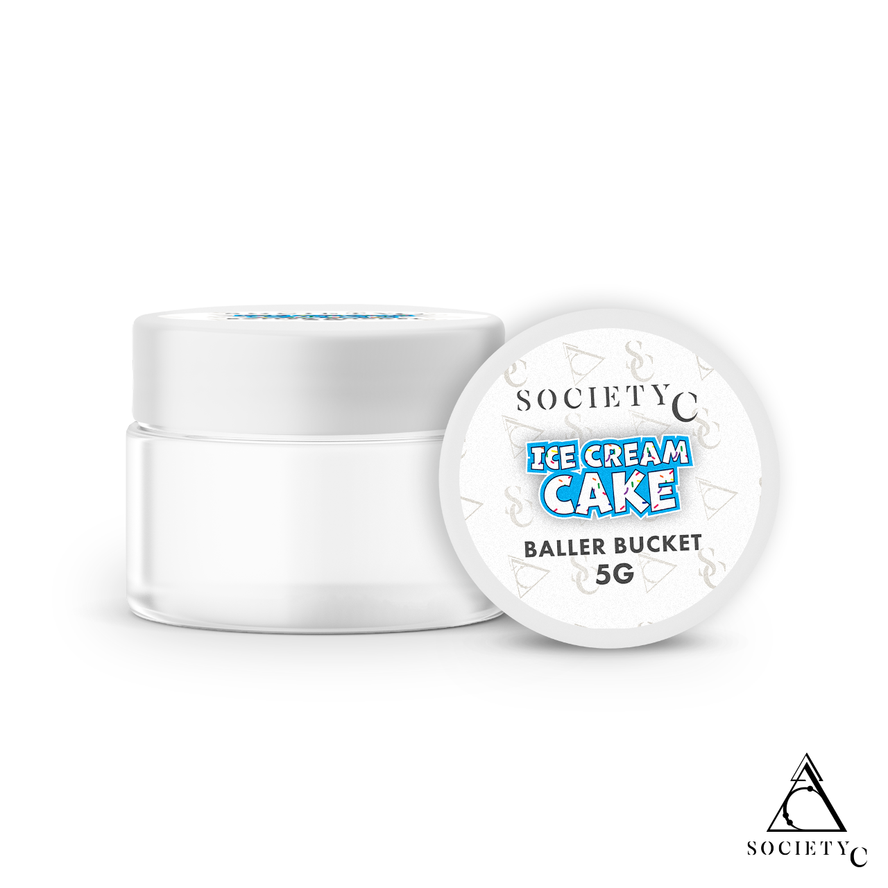 Society C | Ice Cream Cake | 5g Live Resin Baller Bucket