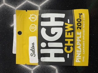 High Chew Pineapple Single Gummy 200mg